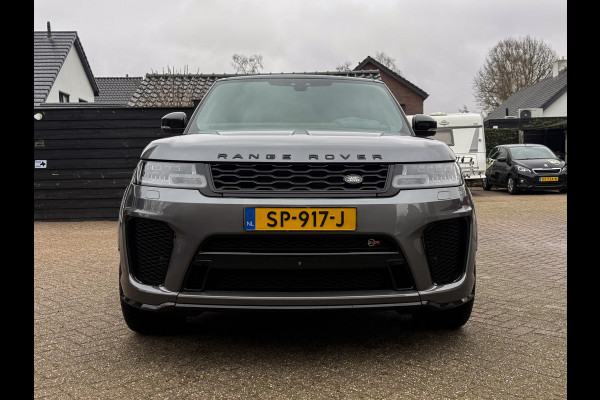 Land Rover Range Rover Sport 5.0 V8 SC SVR 576 PK ! Facelift ! Carbon ! Pano, Cruis, Airco, Stoelverw voor + achter!