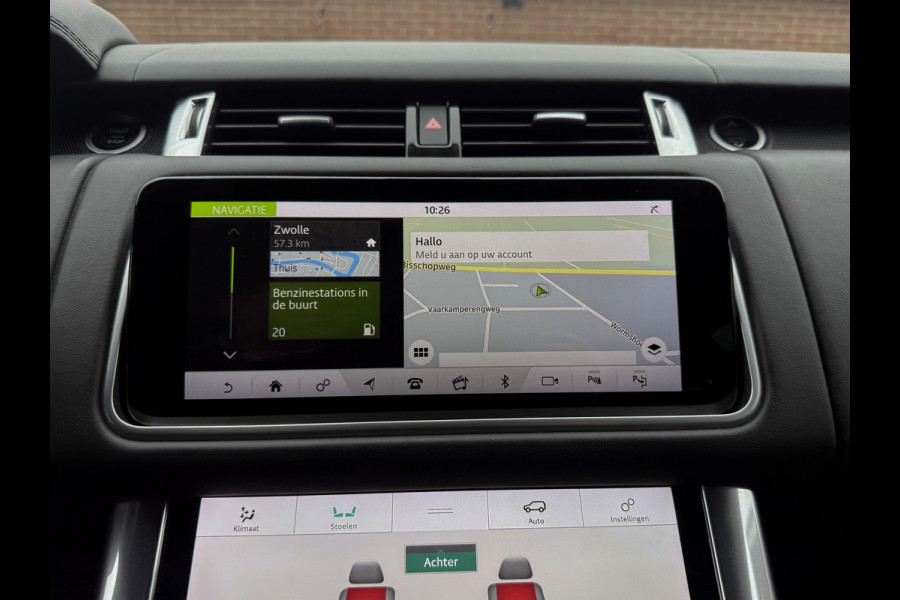 Land Rover Range Rover Sport 5.0 V8 SC SVR 576 PK ! Facelift ! Carbon ! Pano, Cruis, Airco, Stoelverw voor + achter!