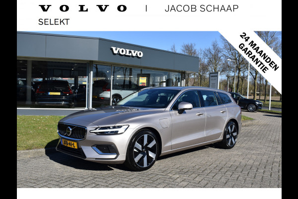 Volvo V60 T6 AWD 350PK Plug-in Hybrid Essential Bright | NIEUW | 19"LMV | Leder | Stuur & Stoelverwarming | Camera |