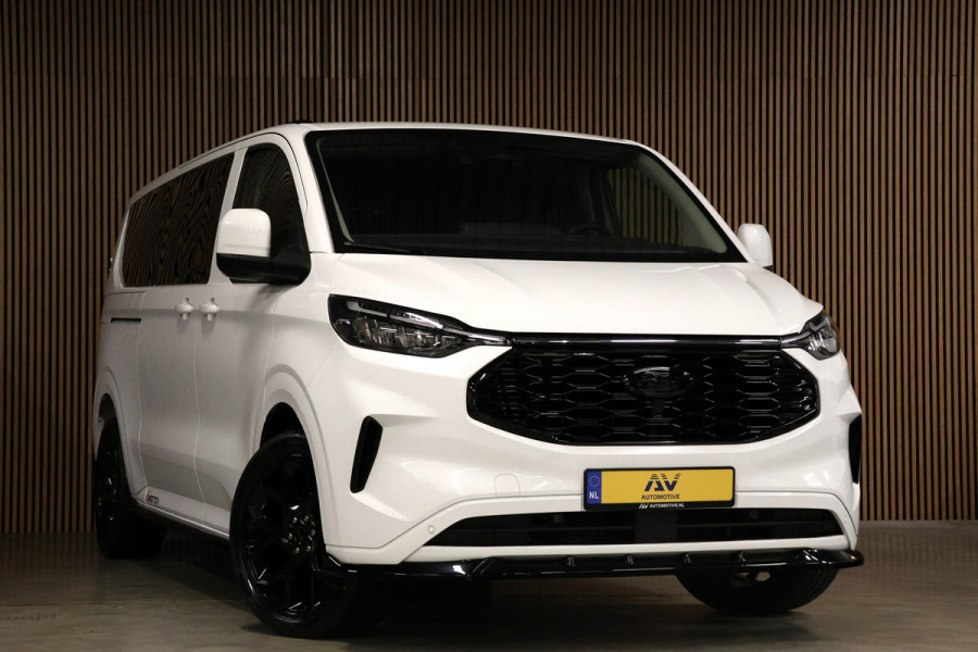 Ford Transit Custom 320 2.0 TDCI 170 PK L2H1 Limited DC | Dubbel Cabine | ACC | Blind Spot | Navigatie | Camera | CarPlay | Lane Assist | Trekhaak | BPM VRIJ | Verlengde fabrieksgarantie tot 12-2029 | 5-Zitter | AV Edition