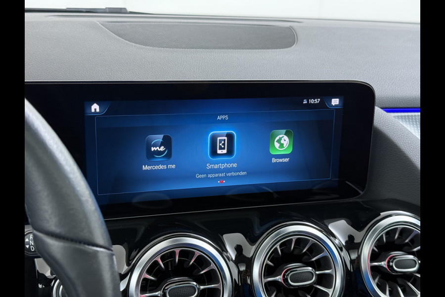 Mercedes-Benz B-Klasse 180T AUT-7 Luxury Pano-Dak Elektr+Leer+Geheugen+Verwarmd-Comfort-Stoel Navi Camera Apple Carplay Android Cruise Control Pdc Zitc Elek.Achterklep Widescreen Park-Assist Break-Assist cockpit Premium+ Smartphone-integratie Dodehoekassistent DAB Bluetooth Led Lmv Keyless Go Easy-pack 1e Eigenaar Dealeronderhouden Zeer Compleet Origineel Nederlandse Auto 1.400kg trekvermogen € 44.000,- nieuw