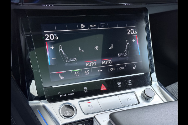 Audi e-tron Sportback 55 Quattro S-Line 408pk 95kWh Pano-Schuif-Dak LED Sport-Stoel-Leer/Alcantara Luchtvering 21" Trekhaak Adaptive-Cruise Spoor-Assi SOH 89% Rode-Remklauwen Zwarte-Hemel Audi-Smartphone-Interface Stoelverwarming Memory Elek.Achterklep DAB Lmv Privacy Glas Led Keyless Actieve Luidspreker 1e Eigenaar Origineel Nederlandse Auto € 93.000 nieuw 1.800kg Trekvermogen