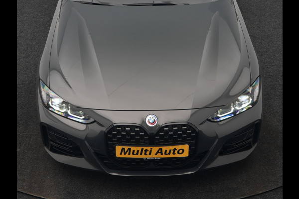 BMW 4 Serie Cabrio 430i M Sport 245pk Dealer O.H DRAVITGRAU | Lederen Sportstoelen Memory | Nekverwarming | 19"L.M | Harman Kardon |  M Sportremmen | Camera | Sfeerverlichting | Apple Carplay | LED |