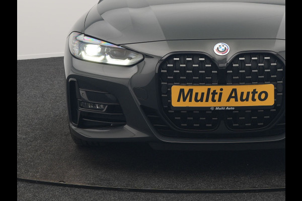 BMW 4 Serie Cabrio 430i M Sport 245pk Dealer O.H DRAVITGRAU | Lederen Sportstoelen Memory | Nekverwarming | 19"L.M | Harman Kardon |  M Sportremmen | Camera | Sfeerverlichting | Apple Carplay | LED |