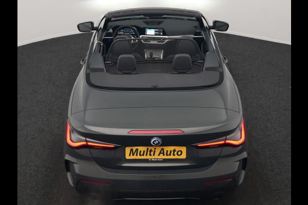 BMW 4 Serie Cabrio 430i M Sport 245pk Dealer O.H DRAVITGRAU | Lederen Sportstoelen Memory | Nekverwarming | 19"L.M | Harman Kardon |  M Sportremmen | Camera | Sfeerverlichting | Apple Carplay | LED |