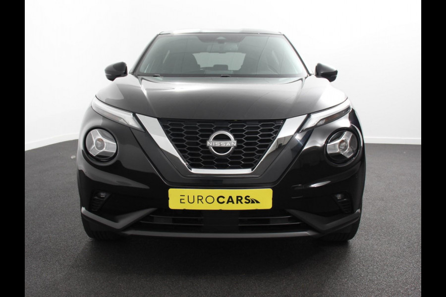 Nissan Juke 1.0 DIG-T N-Connecta Climate control Cruise control Achteruitrijcamera Keyless Navigatie LED Verwarmde voorstoelen Verwarmd stuurwiel Parkeersensoren Apple Carplay/ Android Auto