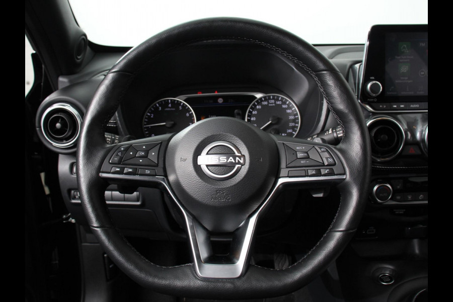 Nissan Juke 1.0 DIG-T N-Connecta Climate control Cruise control Achteruitrijcamera Keyless Navigatie LED Verwarmde voorstoelen Verwarmd stuurwiel Parkeersensoren Apple Carplay/ Android Auto