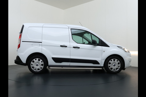 Ford Transit Connect 1.5TDCI 100PK Trekhaak Kast Cruise Airco PDC-v+a EURO6 Sidebars L1H1 Trend HP Betonplex Vloer Wandbetimmering Kasteninbouw Schuifdeur Achterdeuren Origineel Nederlandse Auto Laadvermogen 844kg !
