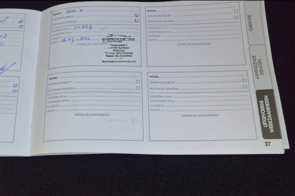 Fiat 500X Cross 1.3 GSE City Cross AUTOMAAT|NAVI|PARKEERSENSOREN