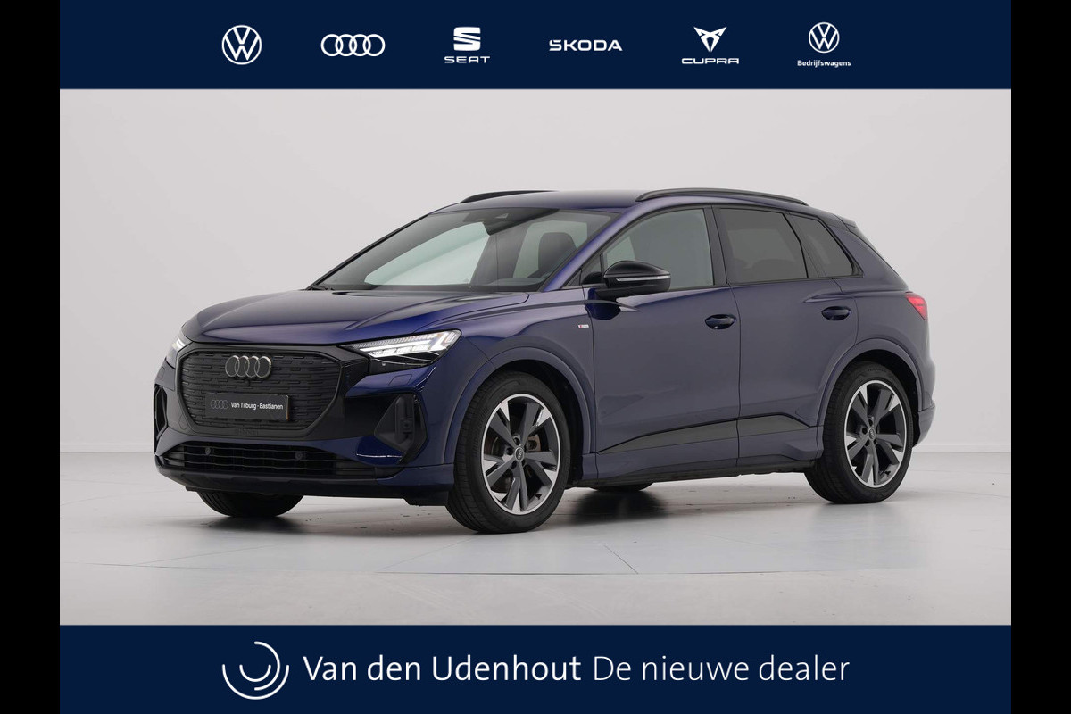 Audi Q4 e-tron 50 quattro S Line edition 77 kWh 300pk Navigatie Camera Acc Stoelverwarming Demo Roel