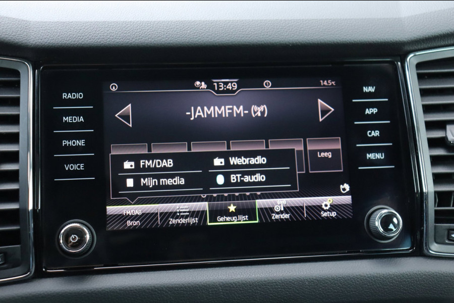 Škoda Kodiaq 1.5 TSI Bus. Ed. org.NL leer/alc+verw. stuurverw. schuifdak camera el.klep canton