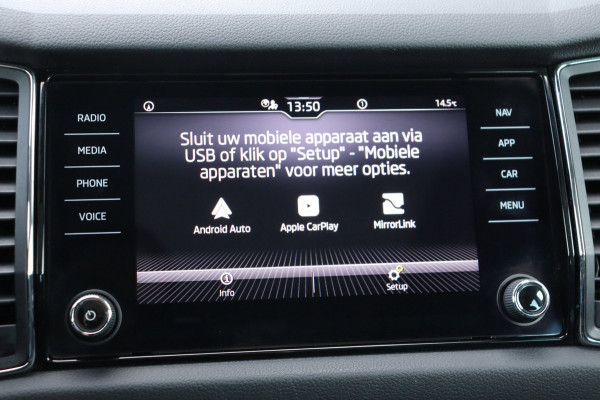 Škoda Kodiaq 1.5 TSI Bus. Ed. org.NL leer/alc+verw. stuurverw. schuifdak camera el.klep canton