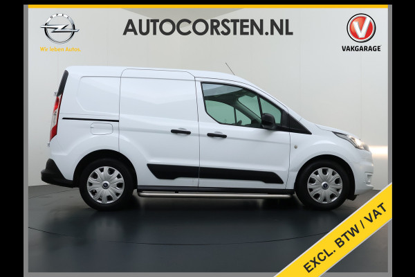 Ford Transit Connect 1.5TDCI 100PK Trekhaak Kast Cruise Airco PDC-v+a EURO6 Sidebars L1H1 Trend HP Betonplex Vloer Wandbetimmering Kasteninbouw Schuifdeur Achterdeuren Origineel Nederlandse Auto Laadvermogen 844kg !