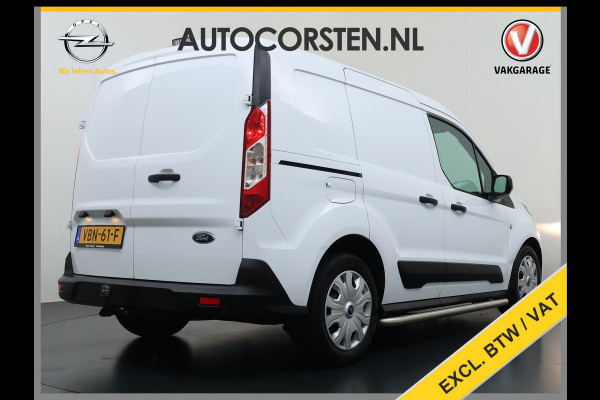 Ford Transit Connect 1.5TDCI 100PK Trekhaak Kast Cruise Airco PDC-v+a EURO6 Sidebars L1H1 Trend HP Betonplex Vloer Wandbetimmering Kasteninbouw Schuifdeur Achterdeuren Origineel Nederlandse Auto Laadvermogen 844kg !