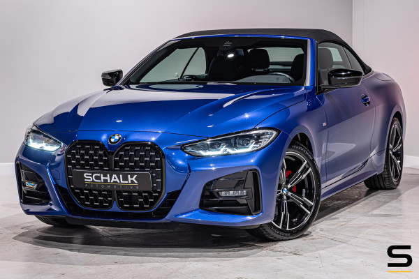 BMW 4 Serie Cabrio 420i High Executive|M-sport|Leder|Cam