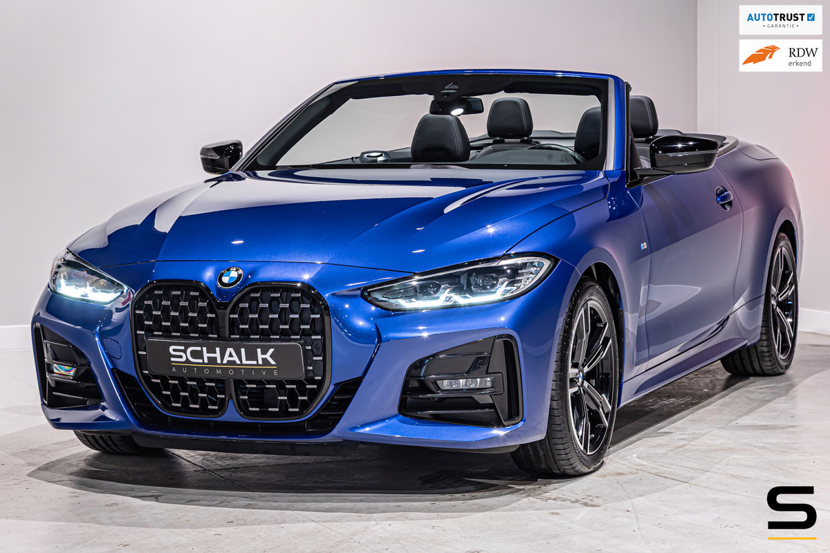 BMW 4 Serie Cabrio 420i High Executive|M-sport|Leder|Cam