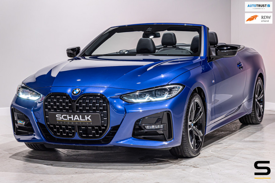 BMW 4 Serie Cabrio 420i High Executive|M-sport|Leder|Cam