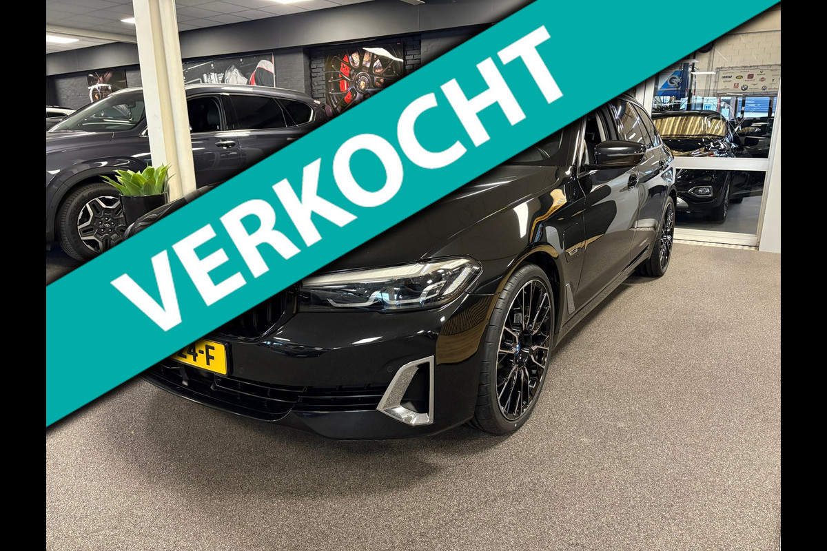 BMW 5 Serie Touring 530e xDrive High Executive / leer / pano / navi / trekhaak / Apple carplay