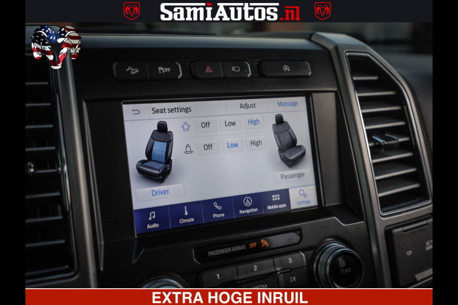 Ford USA F-150 VOL OPTIES | 4X4 381PK | 3500KG | 360 CAM | OPEN DAK | FULL LED | TONNEAU COVER | ADAPTIVE CRUISE | MASSAGE STOELEN | LANE ASSIST | DODE HOEK ASSISTENT