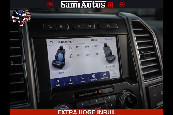 Ford USA F-150 VOL OPTIES | 4X4 381PK | 3500KG | 360 CAM | OPEN DAK | FULL LED | TONNEAU COVER | ADAPTIVE CRUISE | MASSAGE STOELEN | LANE ASSIST | DODE HOEK ASSISTENT