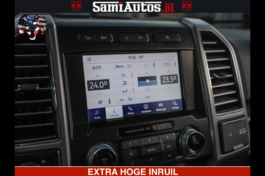 Ford USA F-150 VOL OPTIES | 4X4 381PK | 3500KG | 360 CAM | OPEN DAK | FULL LED | TONNEAU COVER | ADAPTIVE CRUISE | MASSAGE STOELEN | LANE ASSIST | DODE HOEK ASSISTENT