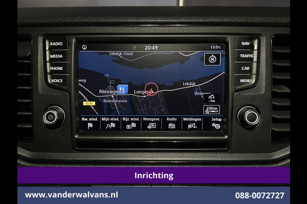 Volkswagen Crafter 2.0 TDI 177pk 3500kg Trekhaak Achterwielaandrijving L3H3 L2H2 inrichting Euro6 Airco | Camera | Navigatie Apple Carplay, Android Auto, Chauffeursstoel, Cruisecontrol, Leder, Bijrijdersbank