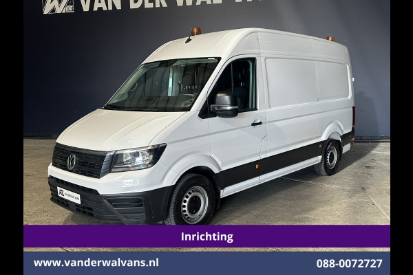 Volkswagen Crafter 2.0 TDI 177pk 3500kg Trekhaak Achterwielaandrijving L3H3 L2H2 inrichting Euro6 Airco | Camera | Navigatie Apple Carplay, Android Auto, Chauffeursstoel, Cruisecontrol, Leder, Bijrijdersbank
