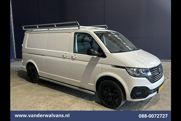 Volkswagen Transporter 2.0 TDI R line L2H1 Euro6 Airco | Camera | LM Velgen | Leder | Imperiaal | Apple Carplay Android Auto, Sidebars, Bijrijdersbank