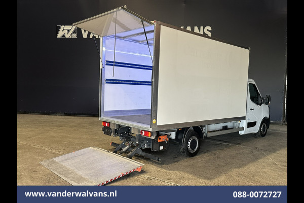 Renault Master 2.3 dCi 146pk Bakwagen 221cm Hoog Laadklep Euro6 Airco | Navigatie | Camera | LED Cruisecontrol, Bijrijdersbank