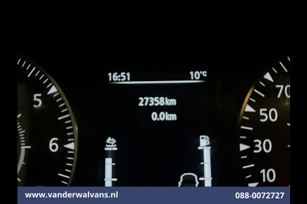 Renault Master 2.3 dCi 146pk Bakwagen 221cm Hoog Laadklep Euro6 Airco | Navigatie | Camera | LED Cruisecontrol, Bijrijdersbank