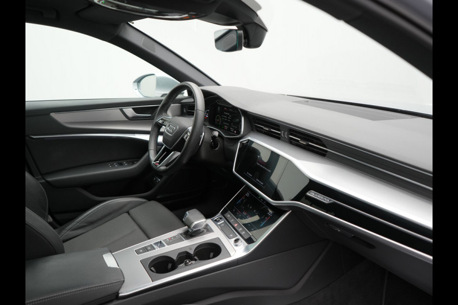 Audi A6 Avant 55 TFSI e quattro S Competition PHEV 367pk Dealer O.H. | 2x S-Line | Trekhaak Af Fabriek | Panodak | 360 Camera | Bang & Olufsen | Adaptive Cruise | Sportstoelen Memory & Verwarmd | Apple Carplay | Keyless | Stuur Verwarmd | Virtual | Navigatie | Plug In Hybrid