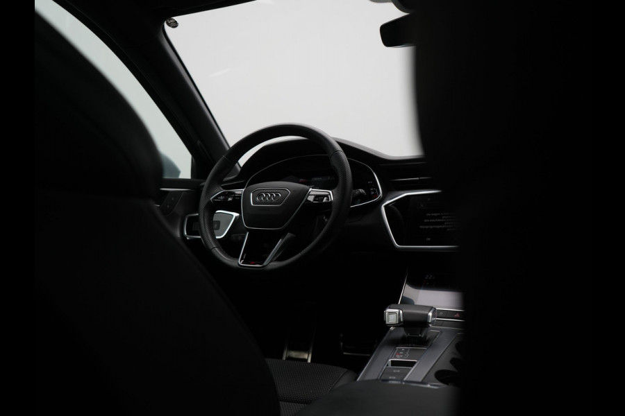 Audi A6 Avant 55 TFSI e quattro S Competition PHEV 367pk Dealer O.H. | 2x S-Line | Trekhaak Af Fabriek | Panodak | 360 Camera | Bang & Olufsen | Adaptive Cruise | Sportstoelen Memory & Verwarmd | Apple Carplay | Keyless | Stuur Verwarmd | Virtual | Navigatie | Plug In Hybrid
