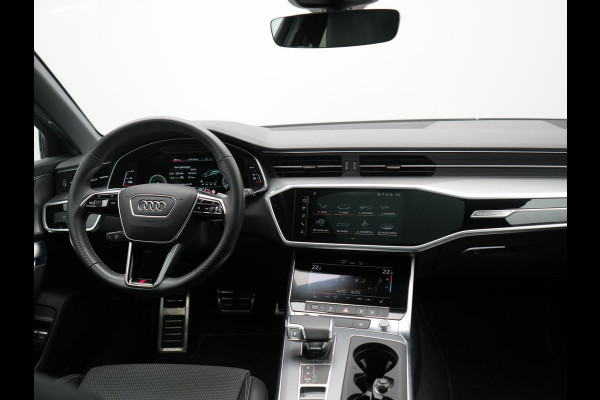Audi A6 Avant 55 TFSI e quattro S Competition PHEV 367pk Dealer O.H. | 2x S-Line | Trekhaak Af Fabriek | Panodak | 360 Camera | Bang & Olufsen | Adaptive Cruise | Sportstoelen Memory & Verwarmd | Apple Carplay | Keyless | Stuur Verwarmd | Virtual | Navigatie | Plug In Hybrid