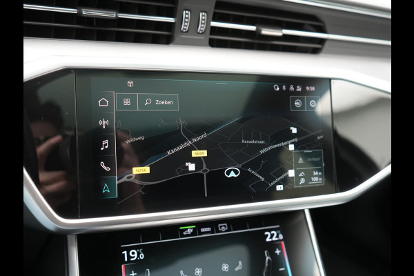 Audi A6 Avant 55 TFSI e quattro S Competition PHEV 367pk Dealer O.H. | 2x S-Line | Trekhaak Af Fabriek | Panodak | 360 Camera | Bang & Olufsen | Adaptive Cruise | Sportstoelen Memory & Verwarmd | Apple Carplay | Keyless | Stuur Verwarmd | Virtual | Navigatie | Plug In Hybrid