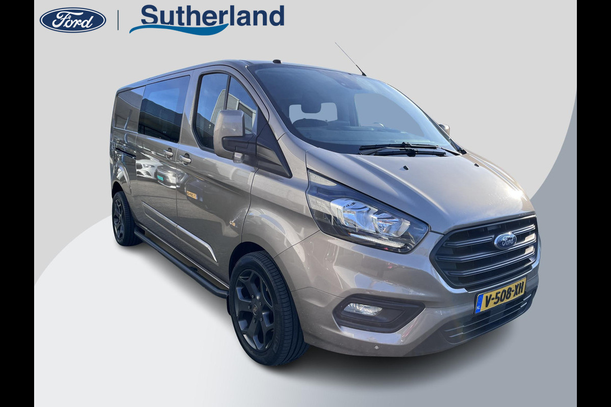 Ford Transit Custom 320 2.0 TDCI L2H1 Limited DC ZUID 130pk | 5pers. | Sync 3 Navigatie | Stoelverwarming | Sidebars
