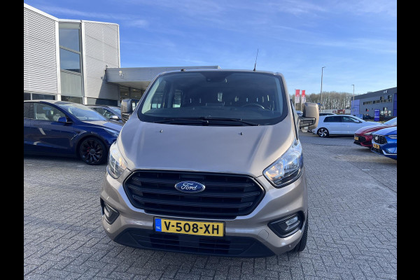Ford Transit Custom 320 2.0 TDCI L2H1 Limited DC ZUID 130pk | 5pers. | Sync 3 Navigatie | Stoelverwarming | Sidebars