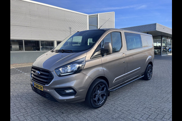 Ford Transit Custom 320 2.0 TDCI L2H1 Limited DC ZUID 130pk | 5pers. | Sync 3 Navigatie | Stoelverwarming | Sidebars