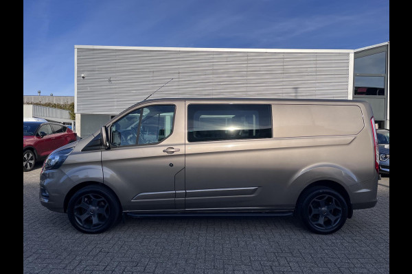 Ford Transit Custom 320 2.0 TDCI L2H1 Limited DC ZUID 130pk | 5pers. | Sync 3 Navigatie | Stoelverwarming | Sidebars