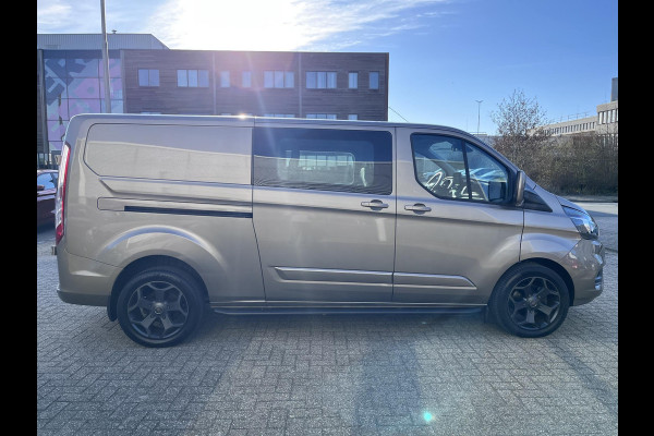 Ford Transit Custom 320 2.0 TDCI L2H1 Limited DC ZUID 130pk | 5pers. | Sync 3 Navigatie | Stoelverwarming | Sidebars