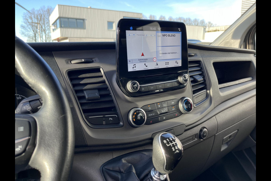 Ford Transit Custom 320 2.0 TDCI L2H1 Limited DC ZUID 130pk | 5pers. | Sync 3 Navigatie | Stoelverwarming | Sidebars