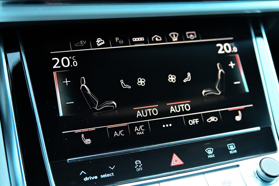 Audi Q7 55 TFSI e quattro 3x S-Line. Pano, ACC, HUD, Memory, Leder, B&O, Stuurvw, Keyless, Camera, Matrix, Sfeer, 22''!