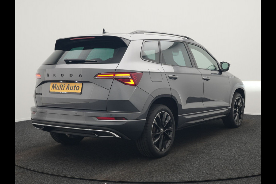 Škoda Karoq 1.5 TSI ACT Sportline Business FACELIFT MODEL DSG 150pk | Adaptive Cruise | Camera | Matrix LED | RS Sportstoelen Verwarmd | 18"L.M | Adaptive Onderstel | Keyless | Sfeerverlichting | Apple Carplay | Virtual | Navigatie | DAB |