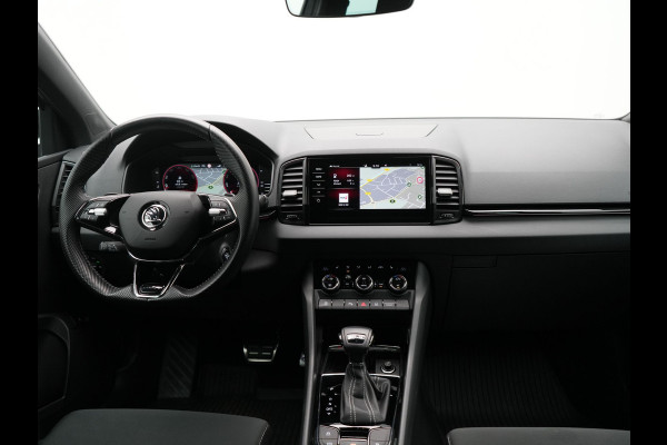 Škoda Karoq 1.5 TSI ACT Sportline Business FACELIFT MODEL DSG 150pk | Adaptive Cruise | Camera | Matrix LED | RS Sportstoelen Verwarmd | 18"L.M | Adaptive Onderstel | Keyless | Sfeerverlichting | Apple Carplay | Virtual | Navigatie | DAB |