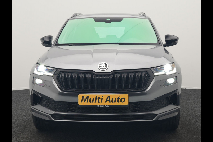 Škoda Karoq 1.5 TSI ACT Sportline Business FACELIFT MODEL DSG 150pk | Adaptive Cruise | Camera | Matrix LED | RS Sportstoelen Verwarmd | 18"L.M | Adaptive Onderstel | Keyless | Sfeerverlichting | Apple Carplay | Virtual | Navigatie | DAB |