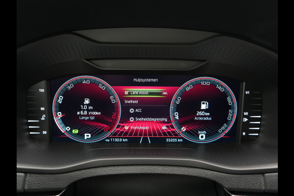 Škoda Karoq 1.5 TSI ACT Sportline Business FACELIFT MODEL DSG 150pk | Adaptive Cruise | Camera | Matrix LED | RS Sportstoelen Verwarmd | 18"L.M | Adaptive Onderstel | Keyless | Sfeerverlichting | Apple Carplay | Virtual | Navigatie | DAB |