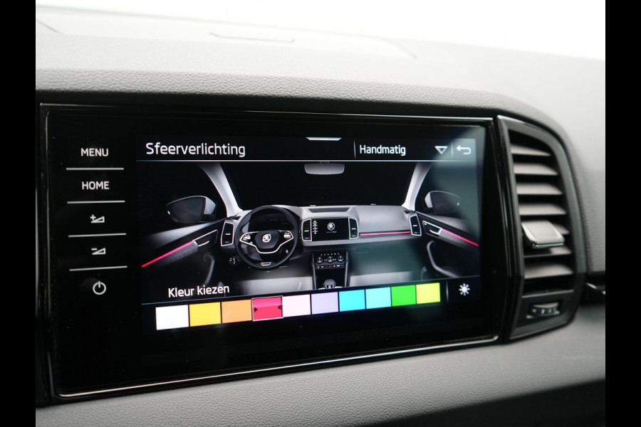 Škoda Karoq 1.5 TSI ACT Sportline Business FACELIFT MODEL DSG 150pk | Adaptive Cruise | Camera | Matrix LED | RS Sportstoelen Verwarmd | 18"L.M | Adaptive Onderstel | Keyless | Sfeerverlichting | Apple Carplay | Virtual | Navigatie | DAB |