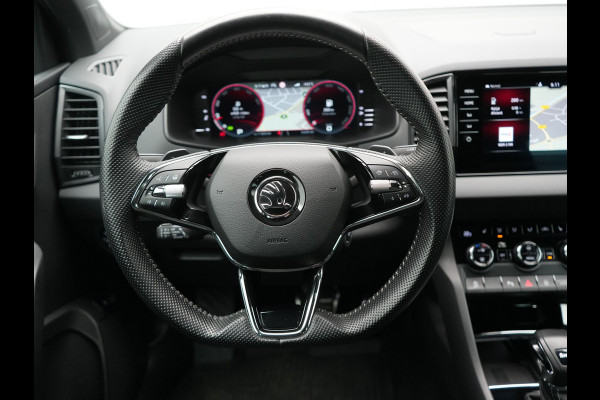 Škoda Karoq 1.5 TSI ACT Sportline Business FACELIFT MODEL DSG 150pk | Adaptive Cruise | Camera | Matrix LED | RS Sportstoelen Verwarmd | 18"L.M | Adaptive Onderstel | Keyless | Sfeerverlichting | Apple Carplay | Virtual | Navigatie | DAB |