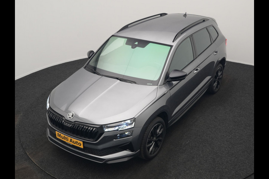 Škoda Karoq 1.5 TSI ACT Sportline Business FACELIFT MODEL DSG 150pk | Adaptive Cruise | Camera | Matrix LED | RS Sportstoelen Verwarmd | 18"L.M | Adaptive Onderstel | Keyless | Sfeerverlichting | Apple Carplay | Virtual | Navigatie | DAB |