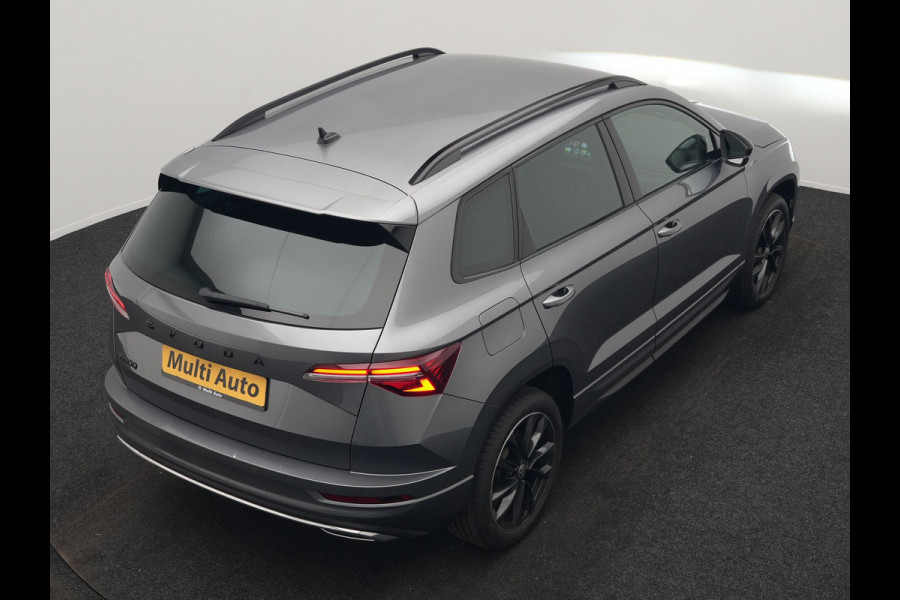 Škoda Karoq 1.5 TSI ACT Sportline Business FACELIFT MODEL DSG 150pk | Adaptive Cruise | Camera | Matrix LED | RS Sportstoelen Verwarmd | 18"L.M | Adaptive Onderstel | Keyless | Sfeerverlichting | Apple Carplay | Virtual | Navigatie | DAB |
