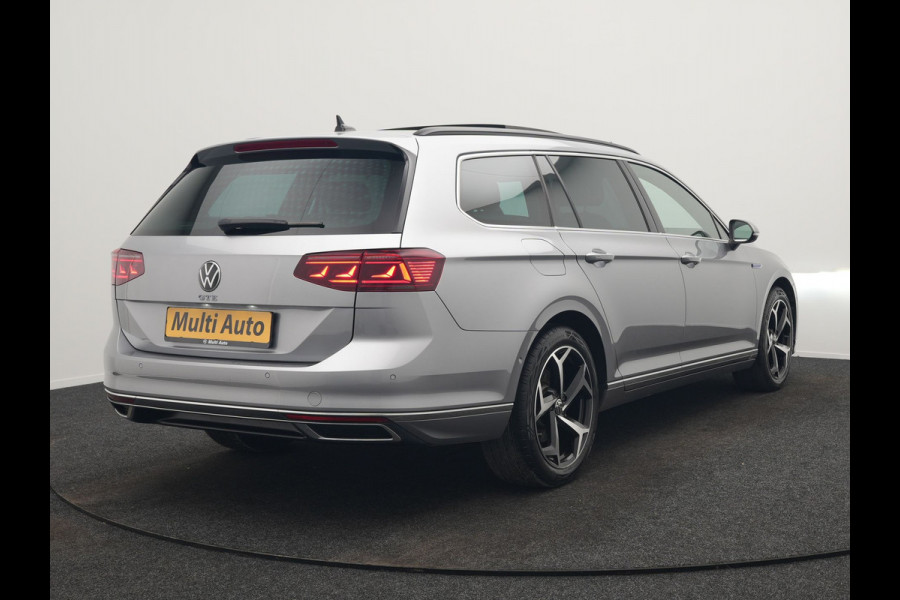 Volkswagen Passat Variant 1.4 TSI GTE Business PHEV 218pk Dealer O.H | Panodak | Adaptive Cruise | 360 Camera | IQ Light | Lederen Sportstoelen Massage & Verwarmd | Blis | Keyless | Apple Carplay | Navigatie | Virtual | DAB | 18"L.M | IQ Drive | Plug In Hybrid |